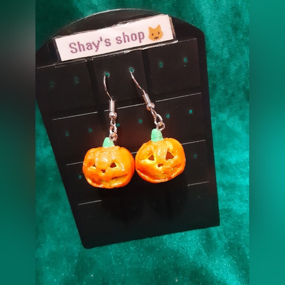 Jack-o-lantern Earrings